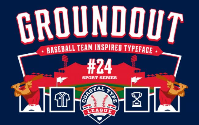 baseball font