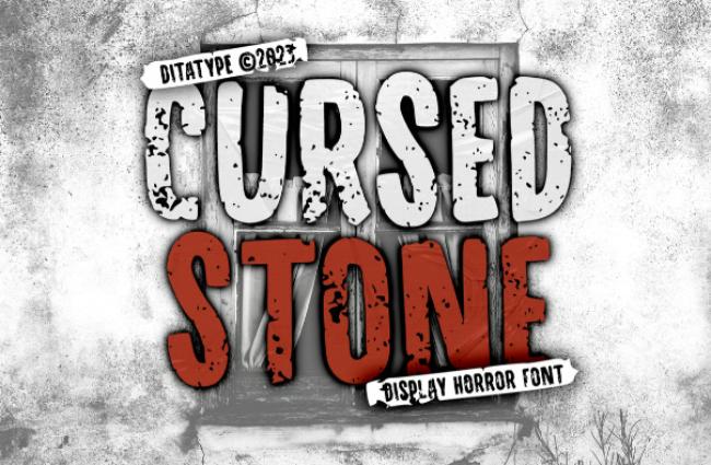 stone age font