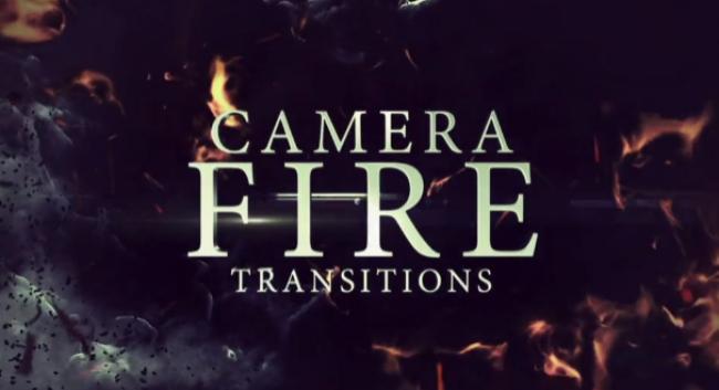 Camera Fire Transitions After Effects