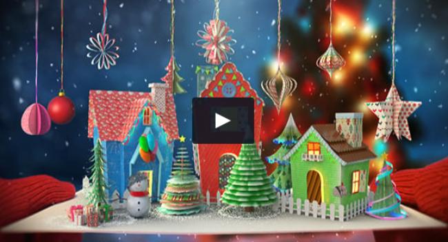 Handcrafted Christmas After Effects Template