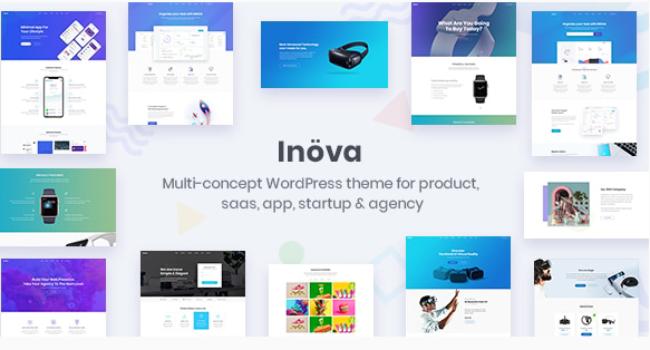 Inova - Multipurpose WordPress Theme For Startups & Agencies