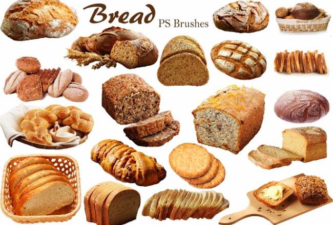 Artisan Bread Photoshop Brushes