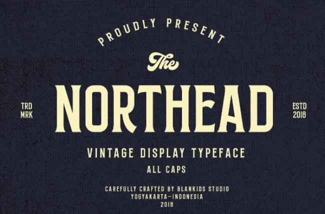 Northead - Vintage Serif Font