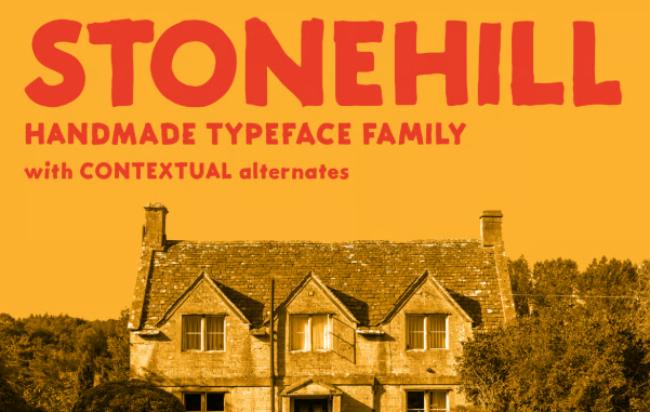 stone age font