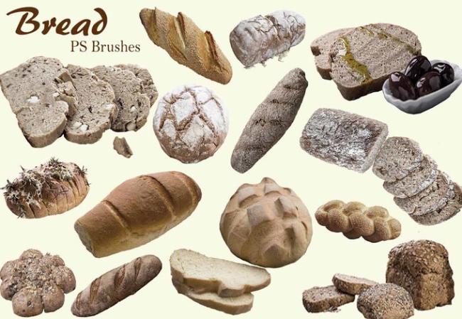 Fresh Bread Photoshop Brushes