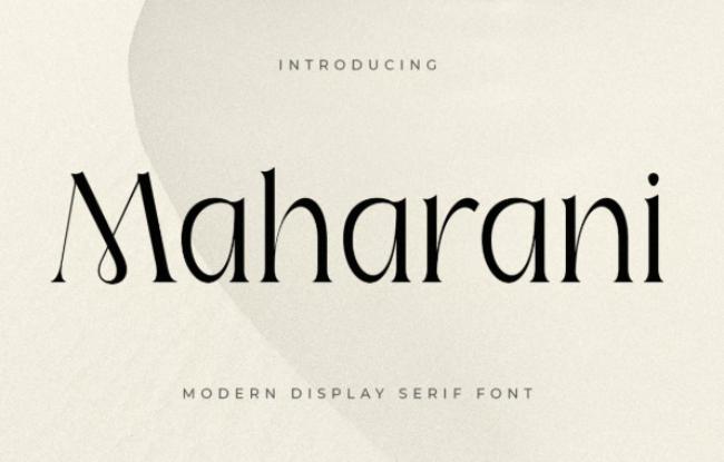 Maharani Display Marathi Serif