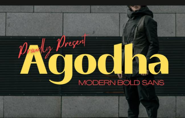 Agodha Modern Marathi Sans Font