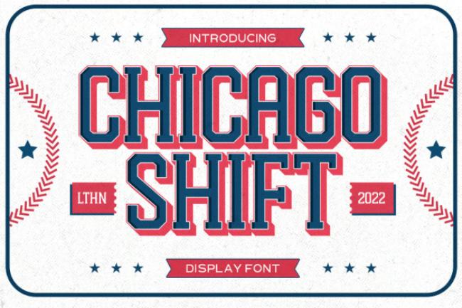 baseball font