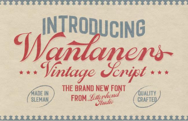 Wanlaners - Vintage Script