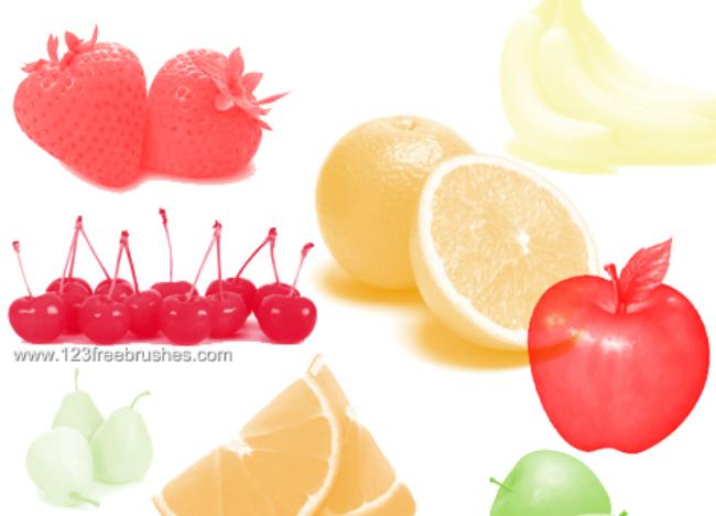 Fruit Photoshop Brushes
