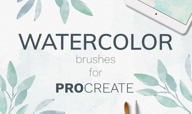 Ultimate Watercolor Brush Set for Procreate