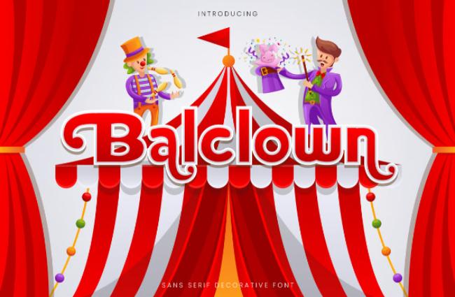 circus font