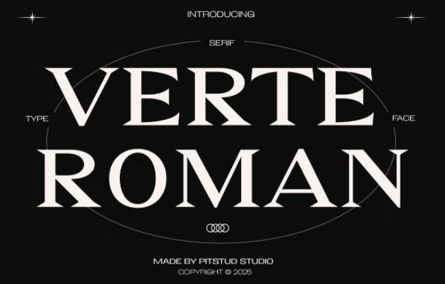 roman font