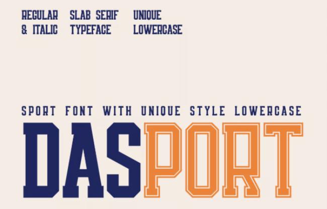 baseball font