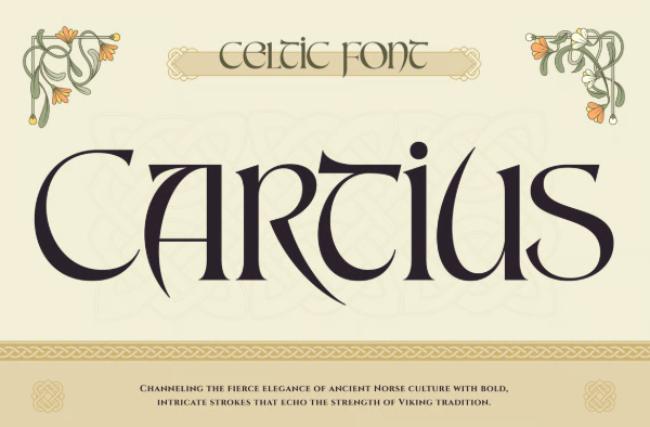 irish font