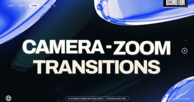 Camera Zoom Transitions After Effects