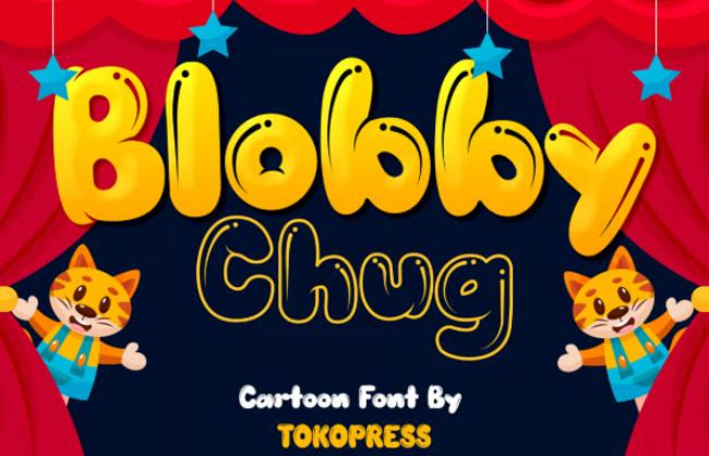 bubble font