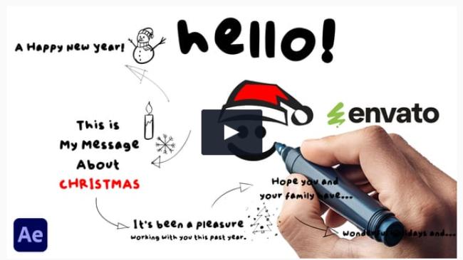 Winter Wonderland After Effects Template