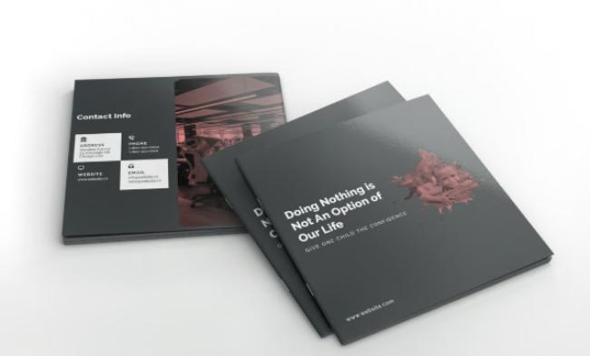 Square Format Brochure