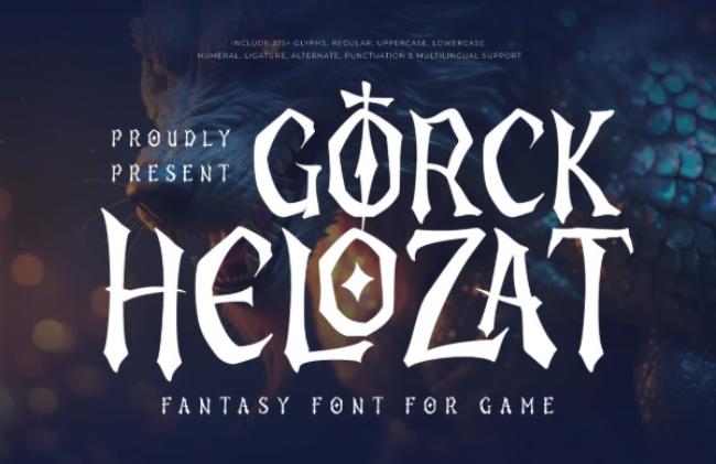 viking font