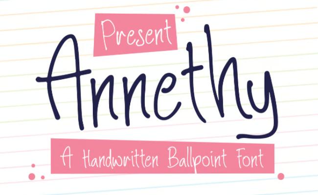 ballpoint font