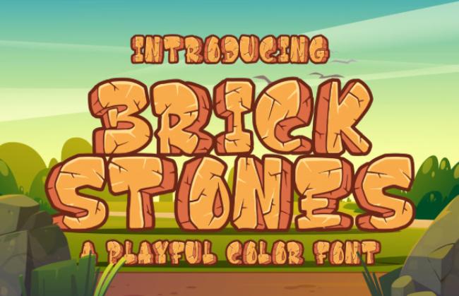 stone age font