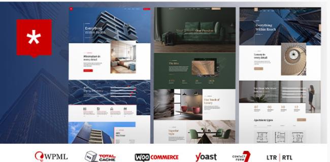 Nestin Real Estate WordPress Theme