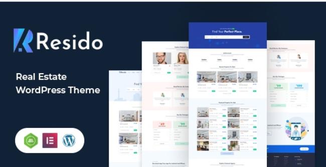 Resido Real Estate WordPress Theme