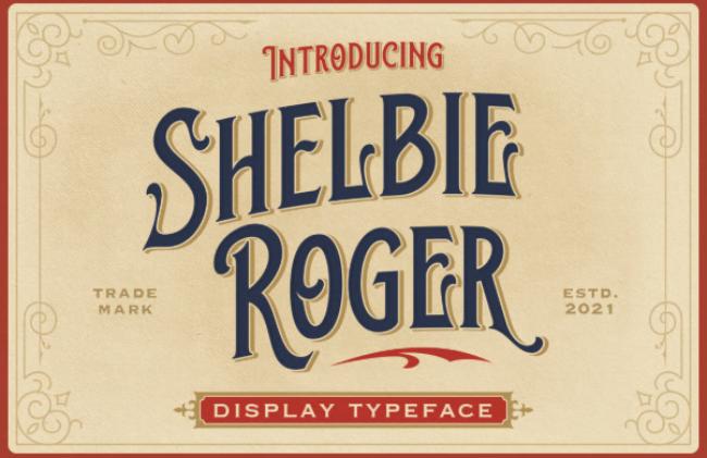 Shelbie Roger elegant London font