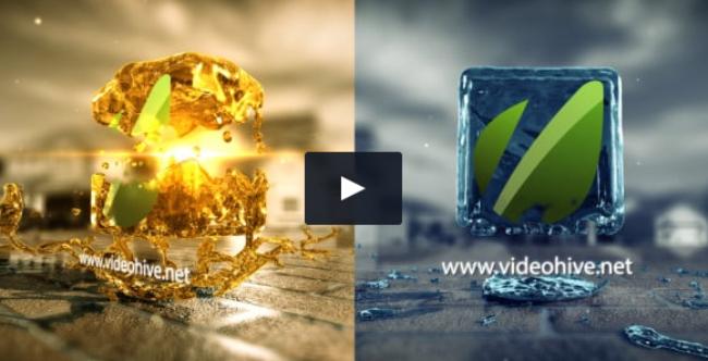 Liquid Cube Logo Template