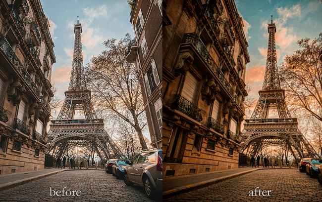 Lightroom Classic and Mobile cinematic tone preset showing consistent results across desktop and mobile platforms