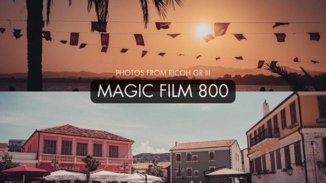 Magic Movie preset with cinematic tones and vintage-style coloring
