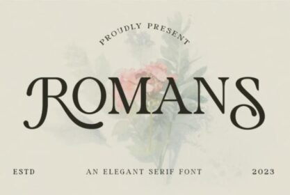 50 Best Roman Fonts Inspired by Ancient Architecture (free & pro ...
