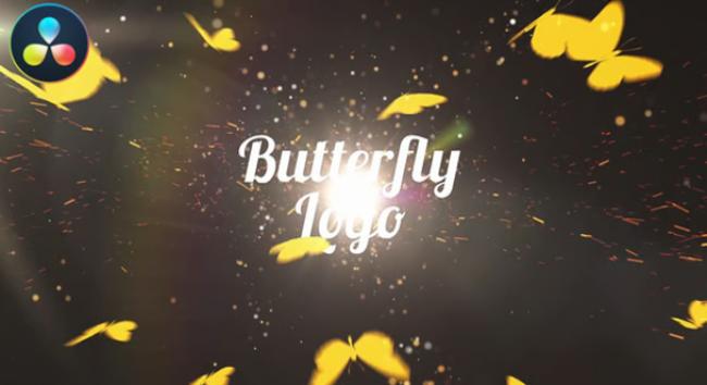 Butterfly Logo Reveal