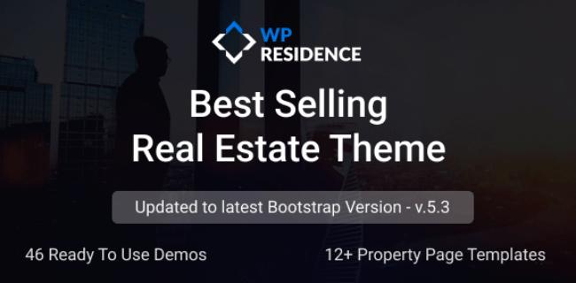 Residence Real Estate WordPress Theme