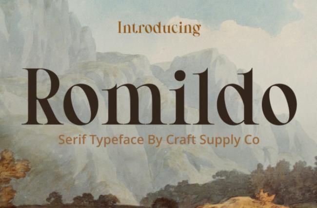 roman font
