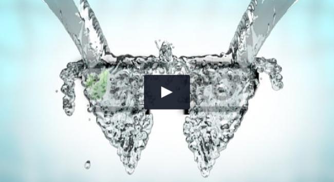 Water Splash Logo Reveal Classic