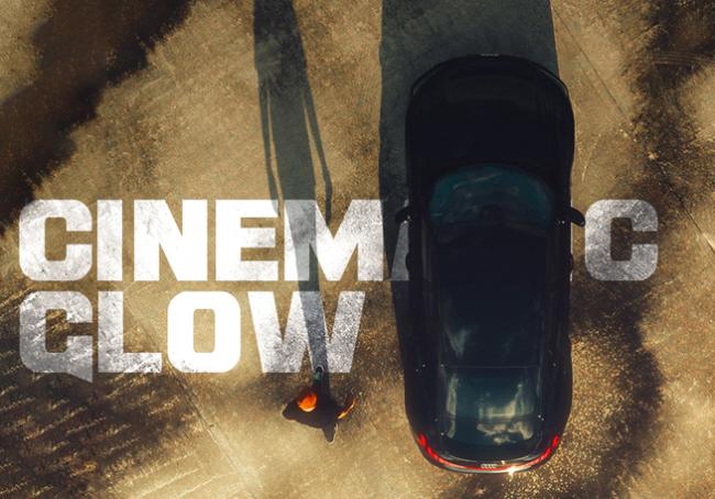 Cinematic glow Lightroom preset showing ethereal lighting effects for enhanced cinematic quality on desktop and mobile