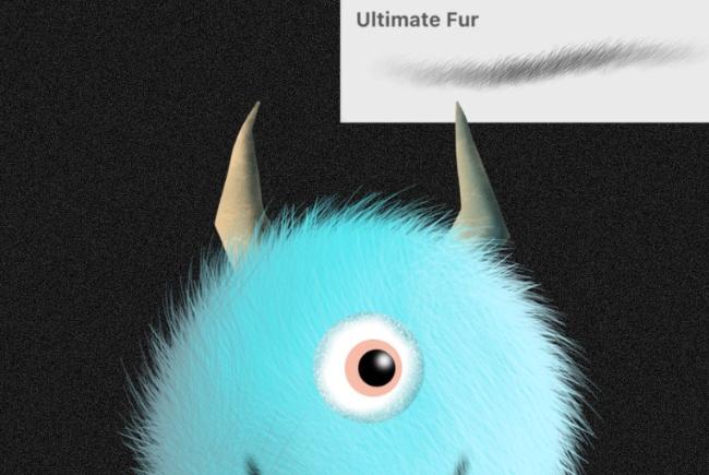 Fur Brush for Procreate Free