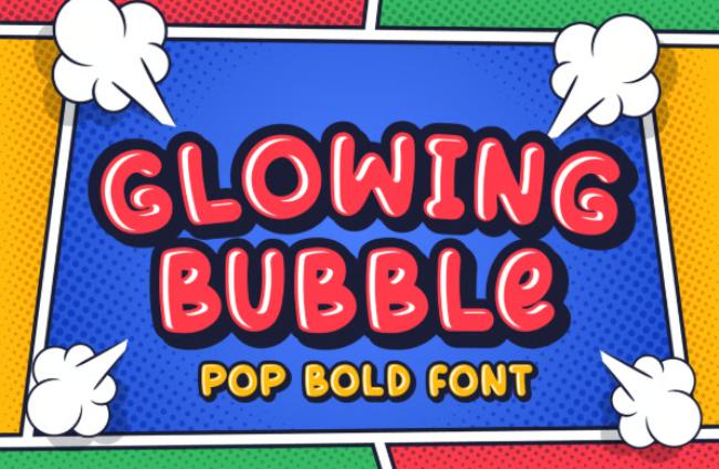 bubble font