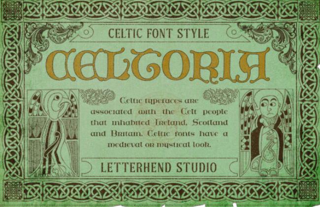 irish font