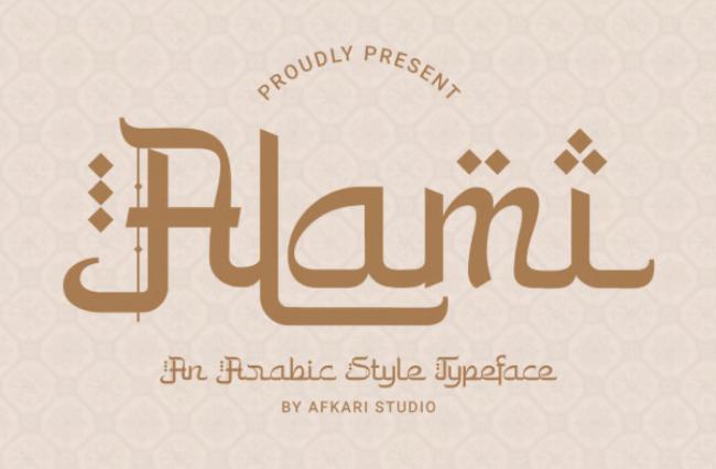 arabic font