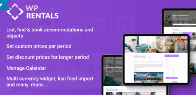 WP Rentals Booking WordPress Theme