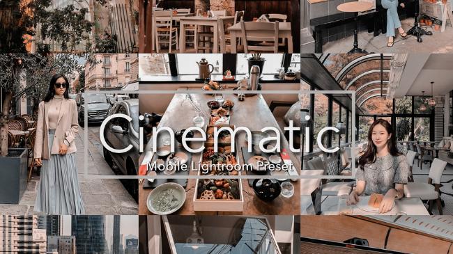 Cinematic tone Lightroom preset showing balanced professional color tones with distinctive cinematic atmosphere