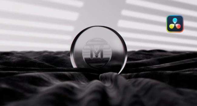 Ethereal Glass Logo Reveal