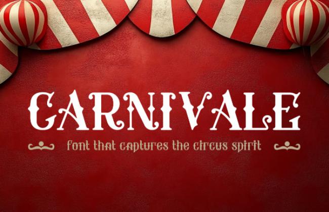 circus font