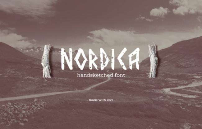 viking font