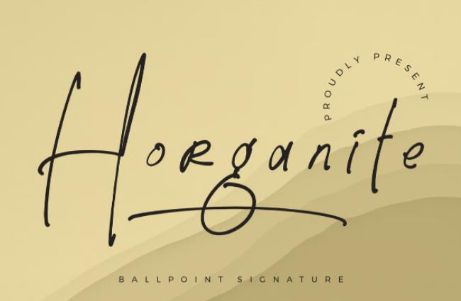 ballpoint font
