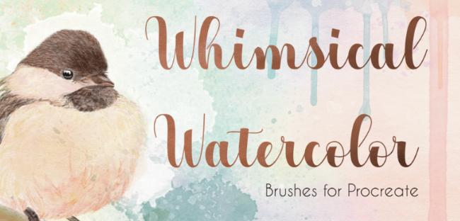Whimsical Watercolor Procreate Brushes
