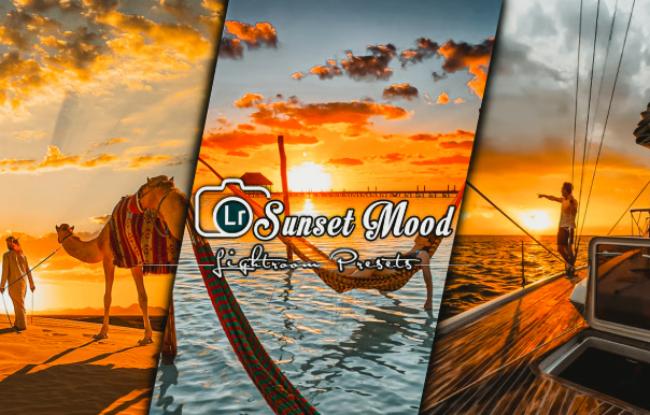 golden hour photoshop action and lightroom preset